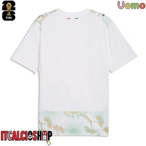 Costa d'Avorio Seconda Maglia Mondiali 2026 Manica Corta